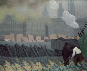 Le port de Rouen - Félix Vallotton