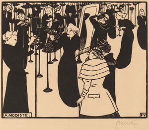 La Modiste, 1894 - Félix Vallotton