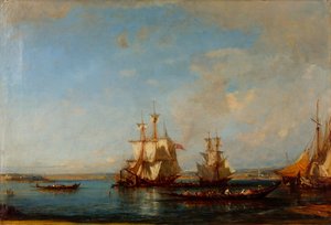 Caiques et voiliers au Bosphore