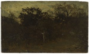 Coin de forêt, entre 1850 et 1860 - Félix Ziem