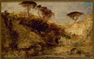 Naples, pins parasols, entre 1850 et 1862