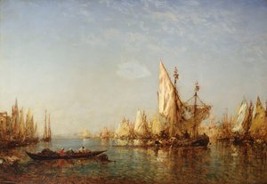Navigation sur le Grand Canal, Venise