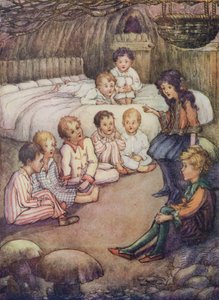 Maison souterraine dans les bois où Wendy racontait des histoires