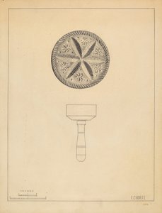 Tampon à beurre - Florence Choate
