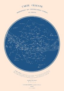 Carte Céleste - ÉDITION ASTER, 2022 - Florent Bodart
