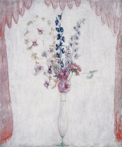 Delphiniums et Ancolies, vers 1923