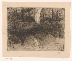 Navires dans le port - Floris Verster