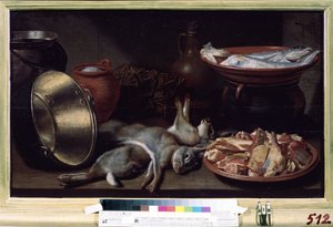 Nature morte aux lièvres - Floris Gerritsz van Schooten