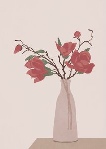 Élégant vase Magnolia