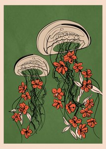 Méduse florale flottante - Flow Line