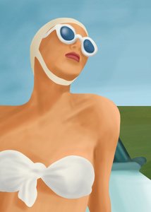 Maillot de bain rétro d