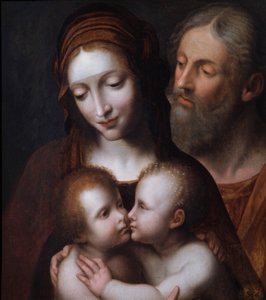 La Sainte Famille avec le petit Saint Jean