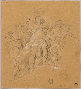 Angel Musiciens - Follower of Francesco Monti
