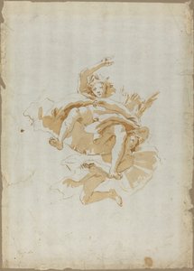 Dessin pour un plafond en fresque