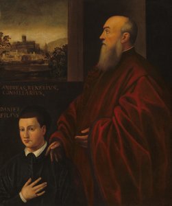 Andrea Renier et son fils Daniele