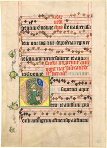 David en prière - Follower of Master of the Golden Bull