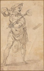 Un bourreau avec des pinces - Follower of Taddeo Zuccaro