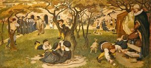 Le rêve de vie de Chetham - Ford Madox Brown