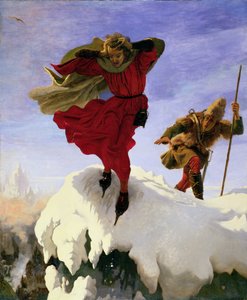 Manfred sur la Jungfrau