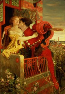 Roméo et Juliette - Ford Madox Brown