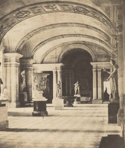 Salon des Caryatides, Louvre, vers 1851 - Fortuné Joseph Petiot Groffier