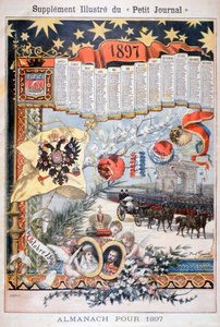 Calendrier pour 1897 - Fortuné Méaulle