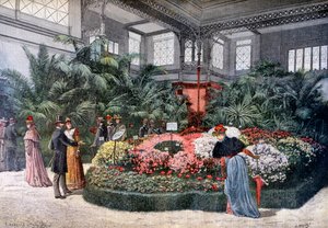 Exposition horticole, Cours La Reine, Paris