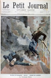 Lieutenant Kock, une victime de son devoir, 1899