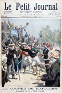 Course de marathon, 1896