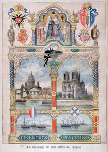 Message de nos amis russes, 1896