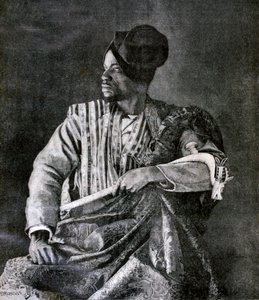 Le principal envoyé du Dahomey pour le roi Béhanzin à Paris, 1893