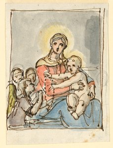 Enfant Jésus avec chapelet - Fortunato Duranti