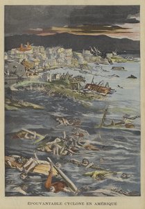 Ouragan épouvantable en Amérique - Fortune Louis Meaulle