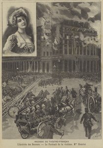 Incendie au Théâtre-Français, Paris