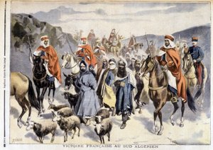 Victoire française en Algérie du Sud - dans « Le Petit Journal » du 28/03/1897