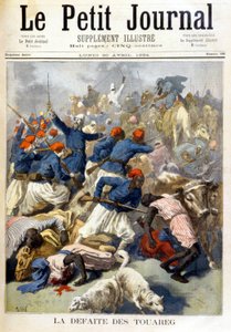 La défaite des Touaregs - dans "Le Petit Journal" du 30/04/1894