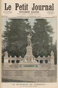 Monument à Gambetta à Ville-d