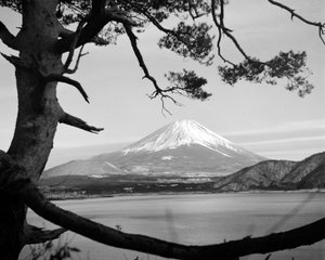 Mont Fuji, depuis le lac Motosu