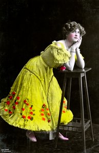 Gabrielle Ray 1883-1973, actrice anglaise, début du 20e siècle