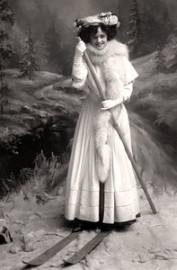 Gertie Millar 1879-1952, actrice anglaise, 1906 - Foulsham and Banfield