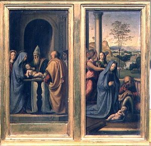 La Circoncision et la Nativité - Fra Bartolomeo