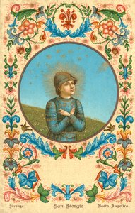Saint Georges (chromolithographie)