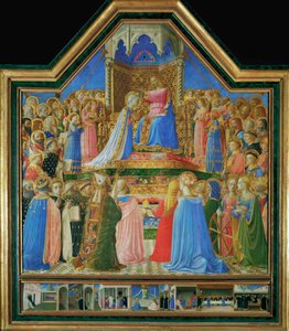 Le couronnement de la Vierge, peint pour les Dominicains ...