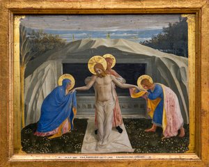 La mise au tombeau du Christ