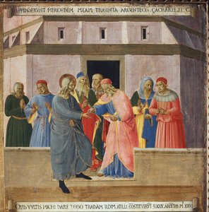Judas est allé voir les grands prêtres et a accepté de livrer Jésus en échange de trente pièces d