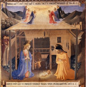 Vie du Christ : la Nativité, Armadio degli Argenti - Fra  Angelico