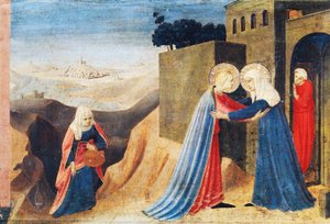 La visite de Marie à Élisabeth, vers 1430
