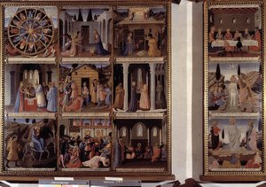 Scène de la vie du Christ - Fra  Angelico