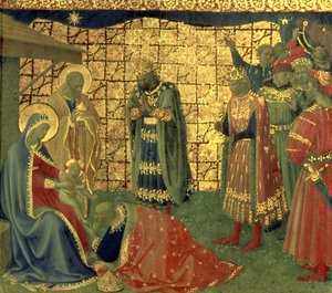 Adoration des Mages (détail) - Fra Angelico