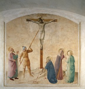 Christ crucifié avec saint Longin